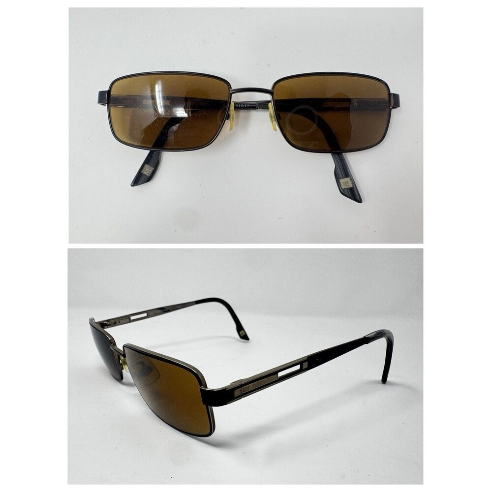 Marchon East Side Fulton 001 Brown Eyeglass Frames 54-17-140